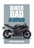 BIKER DAD Motorbike Father's Day Card. created by RetroMotion Artwork