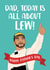 Lewis Hamilton Formula 1 Father's Day Card created by The Cake Thief