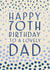 Happy 70th Birthday Dad created by Juniper and Rose Studio