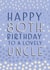 Happy 80th Birthday Uncle created by Juniper and Rose Studio
