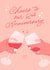 Cheers to our 2nd Anniversary - Wine Lovers created by Leah Chong - Leah Design