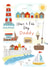 Seaside Father's Day card created by Lindsay loves to draw