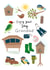 Classic Fathers Day Card / Birthday Card - Grandad - Gardening - Enjoy Your Day Grandad created by Lindsay loves to draw
