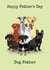Happy Father's Day Dog Father created by Doodle Dot Design Co