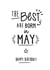 Best Born In May created by Jodie Gaul & Co