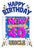 NOW That's What I Call 40- Uncle’s 40th Birthday Card created by ShortRound888