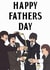 The Beatles Fathers Day card created by Crispy Choons