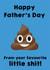 Favourite Little Sh*t, Father's Day Card created by Mildly Amusing Cards