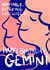 Gemini happy birthday characteristics card created by Emily Campbell