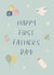 Cute First Father’s Day Card created by Scribbled in Pink