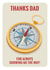 Father's Day Card - Thanks Dad created by The Imagination Spot