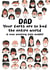 Dad's bad farts card created by Kwirk Cards