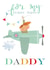 fathers day card - aeroplane - for my daddy - cute and heartfelt created by Kali Stileman