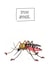 Rude, Birthday Mosquito Card created by JOKstudios