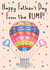 Pretty Cute Father's Day Card from the bump/baby created by Amy Florence Design