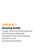 Funny 4 Star Rating Fathers Day Card / Birthday Card - Daddy - Review - Amazing Daddy created by original fox designs