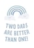 Two dads better than one rainbow card created by Bullar Designs