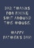 Tool Time Dad Father's Day Card created by Emoticology Cards