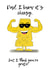 Cheesy pun card for dad  created by The Arty Apples Limited