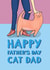 Happy Father's Day Cat Dad created by Drawn to Cats