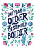 One Year Older & So Much Bolder Card created by Jessica Molina
