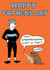  Cyclist Father's Day Card from Off The Leash  created by Off The Leash Cartoons by Rupert Fawcett