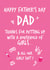 Father's day card for dad of girls created by Fifi Designs