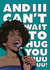 Funny Birthday Card - Whitney Houston - Can't Wait To Hug You! created by CatherineCritchley.