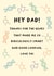 Funny Good Dad Genes Father's Day Card created by Emoticology Cards