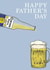 Happy Father's Day Beer card created by LAYERS DESIGNS
