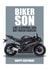 BIKER SON Motorbike Birthday Card. created by RetroMotion Artwork
