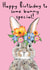 Cute Illustrated Some Bunny Special Birthday Card created by Amy Florence Design