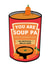 When your dad is simply soup pa fathers day card created by Kewl cards
