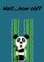 Shocked Panda created by Maria McGregor