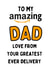 From your greatest delivery Dad card created by Original Fox Cards