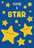 You're A Star Card created by Sophie Kent Illustration