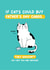 Funny Cat Dad Fathers Day Card - Cat - If Cats Could Buy Father's Day Cards...They Wouldn't created by Inky in the Wild