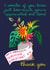 Teaching assistant thank you card created by Rosie Johnson Illustrates
