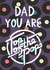 Dad You Are Top Of The Pops card created by @AimeeStevens.Design