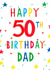 Happy 50th birthday dad created by Earlybird