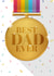 Best Dad Ever Medal - Father's Day Card created by Tigerlilly