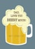 Father Beery fathers day Card created by Lea Velasquez