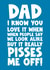 Dad father happy birthday Father’s Day son daughter pisses me off created by Naomi Park