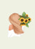 Sunflower Girl Just to say card created by Beach Life Studio