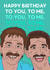 Chuckle Brothers Birthday Card created by Sketchy Cards