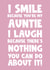Funny happy birthday greeting card for your auntie from niece nephew smile laugh created by Naomi Park