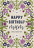 Pretty floral Mum Birthday card 1000 created by Made by Burbs