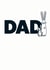 Dad Bunny fathers day card created by Hoppy Bunnies