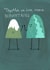Cute Friendship Card - Mountains High Five - Together we can Move Mountains created by Kay Wolfersperger