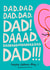 Selective Hearing Dad Fathers Day Card created by Aley Wild Illustration